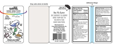 Hand Sanitizers Drug Facts Rev 1